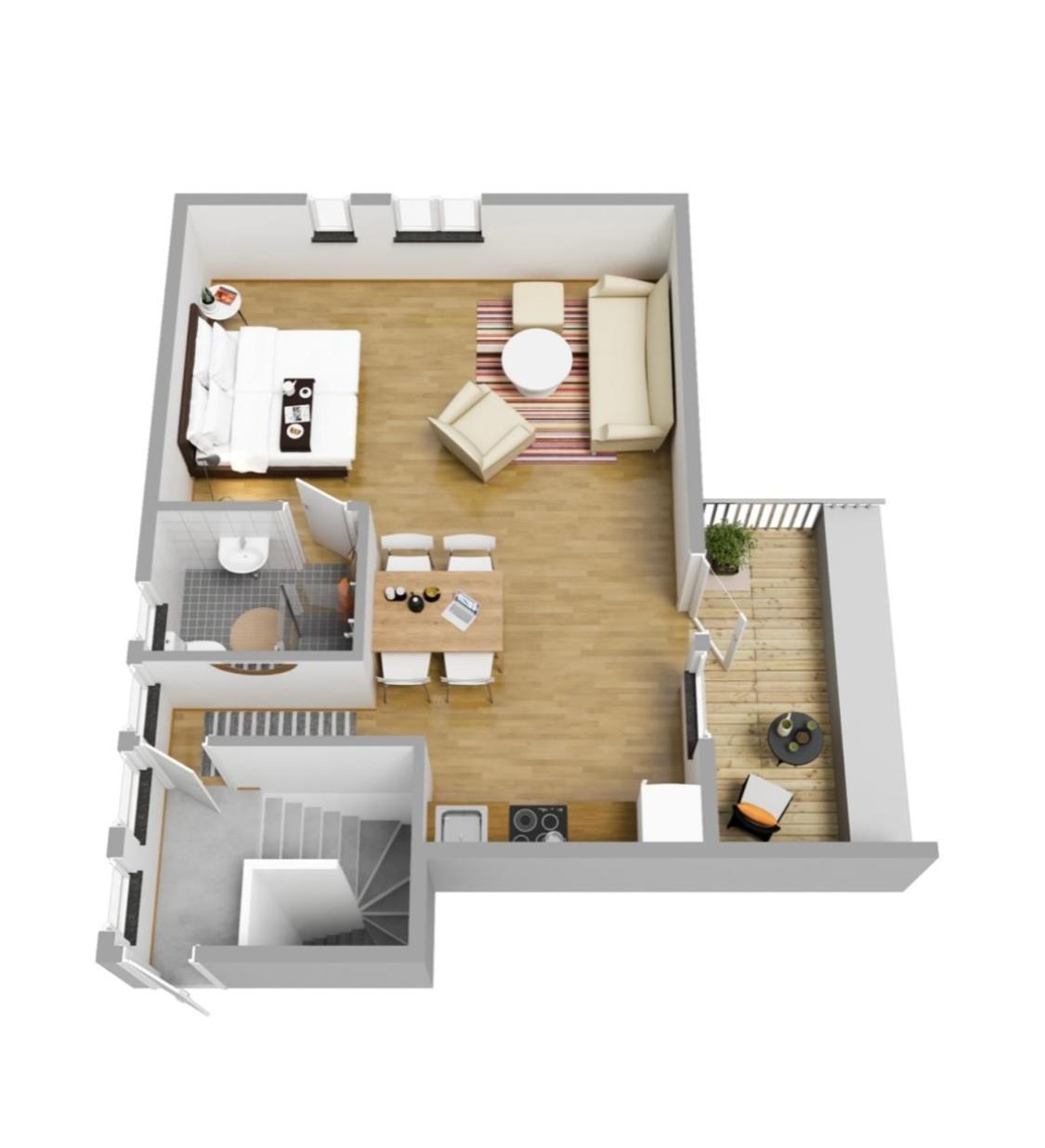 Apartament Hamnhuset Bjoerkoe Bjorko  Zewnętrze zdjęcie